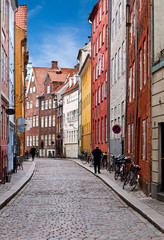 Rue danoise à Copenhague
