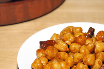 chickpeas dish