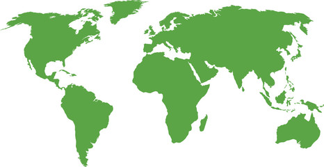 world green map