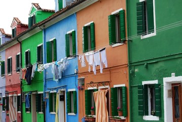 Fototapeta na wymiar Burano, Wenecja