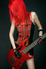 Redhead rockstar
