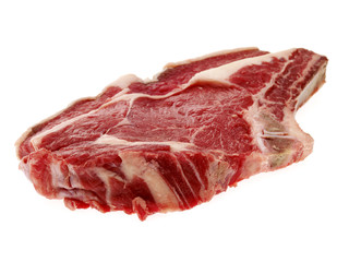 Raw Rib Eye Steak