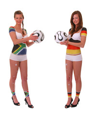 WM 2010 Spiel Südafrika - Deutschland