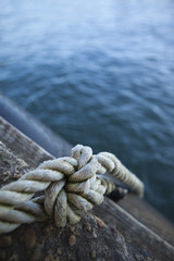 Fototapeta premium Cordage sur les quais