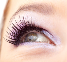 Obraz premium Woman eye with fashion make-up