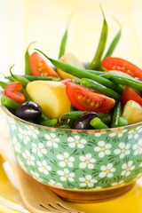 potato and green bean salad