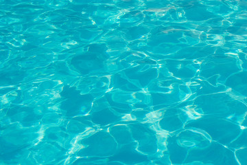 Fototapeta na wymiar Water in swimming pool
