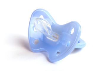 baby blue pacifier