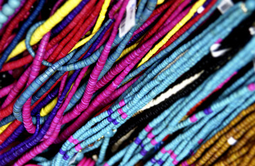 Bead necklaces