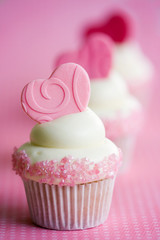Valentine cupcakes