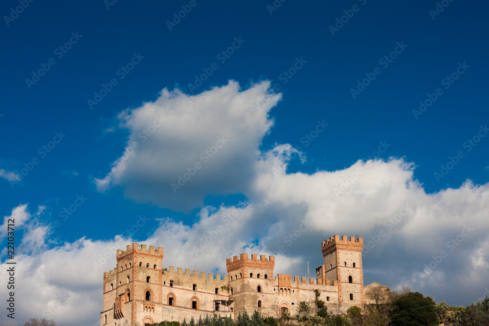 Canvas Prints battipaglia castle