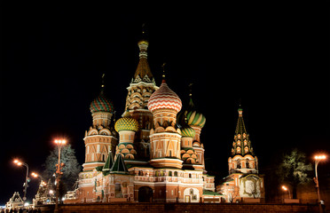 Fototapeta na wymiar Katedra św Bazyli, Plac Czerwony, Moskwa, Rosja