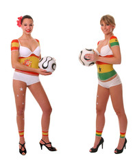 WM 2010 Spiel Spanien - Ghana