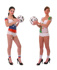 WM 2010 Spiel Slowenien - Algerien