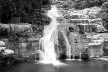 Water falls and cascades of Yun-Tai Mountain, China