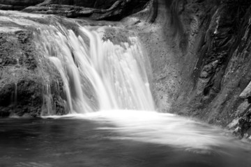 Water falls and cascades of Yun-Tai Mountain, China