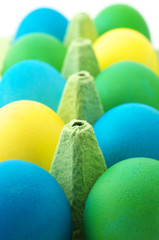 Colorful Easter eggs