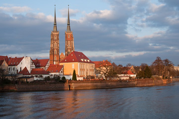 Naklejka premium Wroclaw - Dominsel