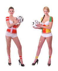 WM 2010 Spiel Dänemark - Kamerun