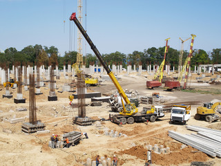 High rise construction