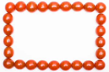 ミニトマトのフレーム