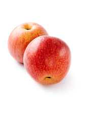 Apples isolated on the white