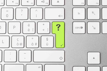 Keyboard - Question Mark Symbol