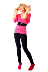 Fototapeta premium Beautiful young woman