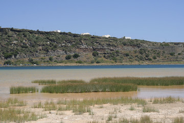 Fototapeta na wymiar lago di venere pantelleria