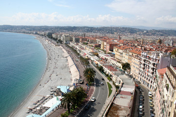 Fototapeta premium Promenade des anglais, Nice
