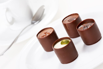 chocolate candies.