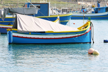 Fototapeta na wymiar traditional maltese fishing boat