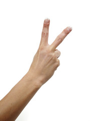 Peace gesture