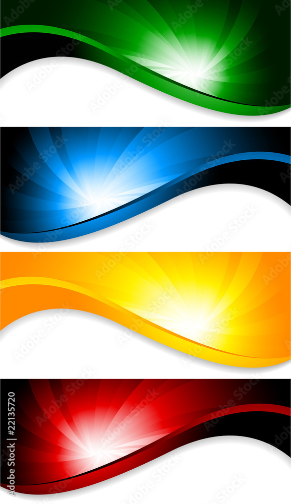 Wall mural vector tech background