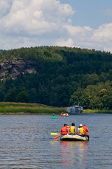 Auf der Elbe durch die S&auml;chsische Schweiz