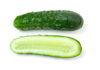green cucumbers