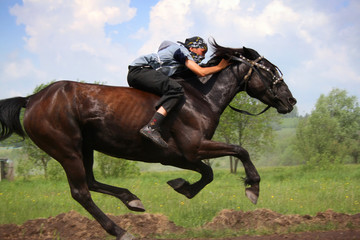 Young horseman