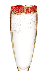Raspberry champagne