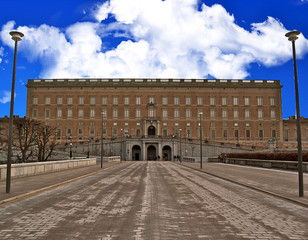 Fototapeta na wymiar Palais Royal ? Sztokholm: Stockholms Slott