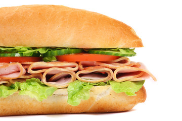 Long sandwich isolated