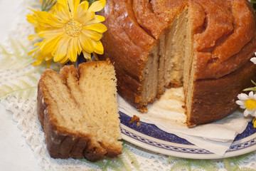 traditional folar cake