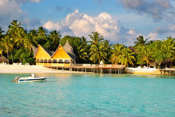 Остров на Мальдивах