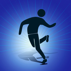 Dance silhouette vector illustration