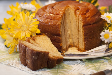 traditional folar cake