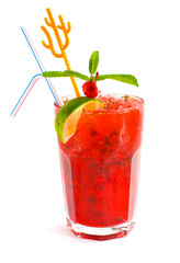 Strawberry cocktail