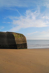 Un bunker à la plage