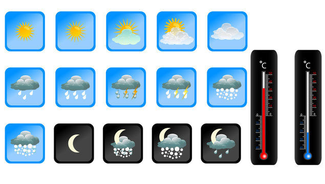 vector weather icon