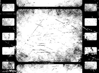 Grunge filmstrip