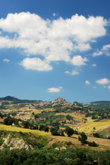 Fototapeta na wymiar Center Włochy (Region Molise) krajobraz