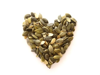 Pumpkin Seed Heart